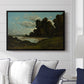 The River Loire at Nevers, 1901 - Floater Framed Canvas Print