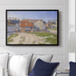 Gasometers at Clichy, 1886 - Floater Framed Canvas Print
