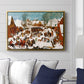 Massacre of the Innocents, c. 1565-1567 - Floater Framed Canvas Print