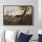 Shepherd with Billy Goat, c. 1830 - Floater Framed Canvas Print