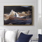 Shooting the Rapids, Saguenay River, 1905-1910 - Floater Framed Canvas Print
