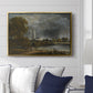 Salisbury Cathedral from the Meadows, c. 1831 - Floater Framed Canvas Print