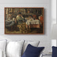 The Meal (De maaltijd), c. 1885 - Floater Framed Canvas Print