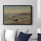 Storm at Rügen, 1882 - Floater Framed Canvas Print