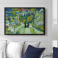 Stairway at Auvers, 1890 - Floater Framed Canvas Print