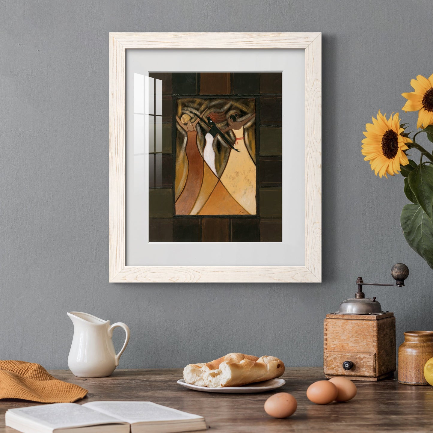 Divine Grace II - Premium Framed Print - Distressed Barnwood Frame - Ready to Hang