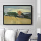 Fields of Wheat in Cagnes, 1918 - Floater Framed Canvas Print