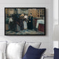 Kissing the Relic, 1893 - Floater Framed Canvas Print