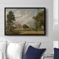 Malvern Hall, 1821 - Floater Framed Canvas Print
