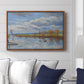 The Banks of the River Seine, 1893 - Floater Framed Canvas Print