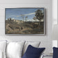 La Cervara, the Roman Campagna, c. 1830-1831 - Floater Framed Canvas Print