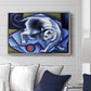 Cat Playing with a Ball, 1945-1950 - Floater Framed Canvas Print