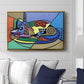 A Dog Named Picasso - Floater Framed Canvas Print