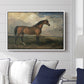 Eagle, A Celebrated Stallion, 1809 - Floater Framed Canvas Print