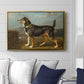 A Terrier in a Landscape, c. 1811 - Floater Framed Canvas Print