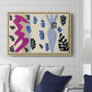 The Knife Thrower (Le lanceur de couteaux), from Jazz, 1947 - Floater Framed Canvas Print