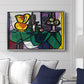 Pitcher and Bowl of Fruit, 1931 - Floater Framed Canvas Print