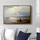 On the Banks of the Chiemsee, 1871 - Floater Framed Canvas Print