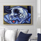 Cat Playing with a Ball, 1945-1950 - Floater Framed Canvas Print