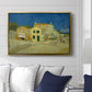 The Yellow House (The Street), 1888 - Floater Framed Canvas Print
