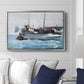 Taking on Wet Provisions, 1903 - Floater Framed Canvas Print