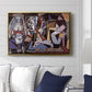 Women of Algiers (Version O), 1955 - Floater Framed Canvas Print