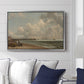 Yarmouth Jetty, 1822 - Floater Framed Canvas Print