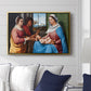 Sacred Conversation, c. 1505 - Floater Framed Canvas Print