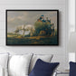The Hay Wagon (Der Heuwagen), 1824 - Floater Framed Canvas Print