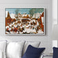 Massacre of the Innocents, c. 1565-1567 - Floater Framed Canvas Print