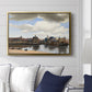 View of Delft, c. 1660-1661 - Floater Framed Canvas Print