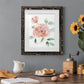 Rose Contour - Barnwood Framed Art Print