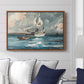 Sloop, Nassau, 1899 - Floater Framed Canvas Print