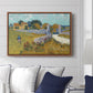 Farmhouse in Provence, 1888 - Floater Framed Canvas Print