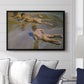 Boys on the Beach, 1910 - Floater Framed Canvas Print