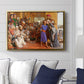 The Finding of the Saviour in the Temple, 1854-1860 - Floater Framed Canvas Print