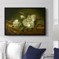 Magnolias on Gold Velvet Cloth, c. 1888-1890 - Floater Framed Canvas Print