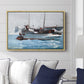 Taking on Wet Provisions, 1903 - Floater Framed Canvas Print