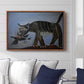 Cat Catching a Bird, 1939 - Floater Framed Canvas Print