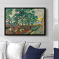 The Garden of Saint-Paul Hospital, 1889 - Floater Framed Canvas Print