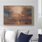 Vesuvius in Eruption, c. 1817 - Floater Framed Canvas Print