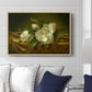Magnolias on Gold Velvet Cloth, c. 1888-1890 - Floater Framed Canvas Print
