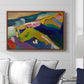 Murnau Mountain Landscape with Church, 1910 - Floater Framed Canvas Print