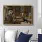 The Harem, 1876 - Floater Framed Canvas Print