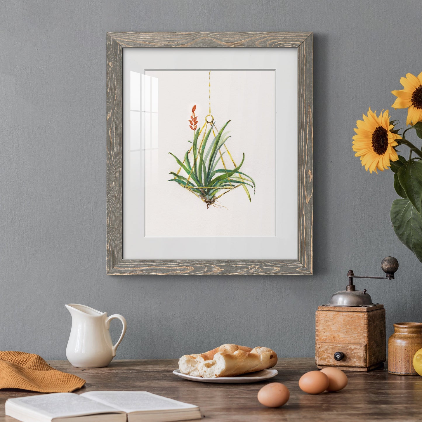 Gardenaire I - Premium Framed Print - Distressed Barnwood Frame - Ready to Hang