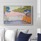 Golfe Juan, 1896 - Floater Framed Canvas Print