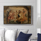 King David Playing the Harp, c. 1627-1628 - Floater Framed Canvas Print