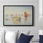 Concarneau, Quiet Morning, Opus 219, 1891 - Floater Framed Canvas Print