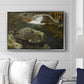 By the Mill Pond (En Mølledam), 1850 - Floater Framed Canvas Print