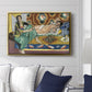 Odalisques Playing Checkers (Odalisques jouant aux dames), 1928 - Floater Framed Canvas Print